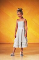 Selina Flowergirl (Size 9, Thirstle/Ivory)