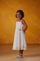 Bianca Flowergirl (Size 3, All Gold)