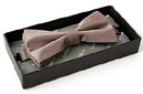 Taupe Dupion Bow Tie